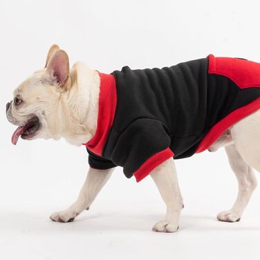 Світшот для маленьких собак Kooltail, з отвором для повідка, червоний, розмір XS