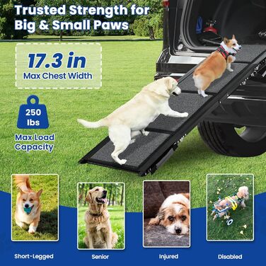 Рампа для автомобіля, 180,3 см, 43,7 см (широка, довга)