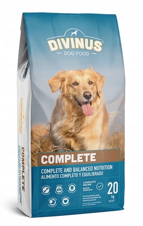 Повний сухий корм для дорослих собак Divinus Dog з вітамінами, 20 кг