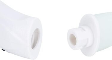 LED нашийник для собак Cikonielf USB, перезаряджається, світлодіодний, регульований, безпечний для котів та маленьких собак (білий)