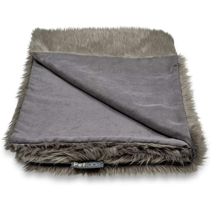 Крісло-гніздо для собак Petface з штучного хутра, Donut-форма (Люкс)