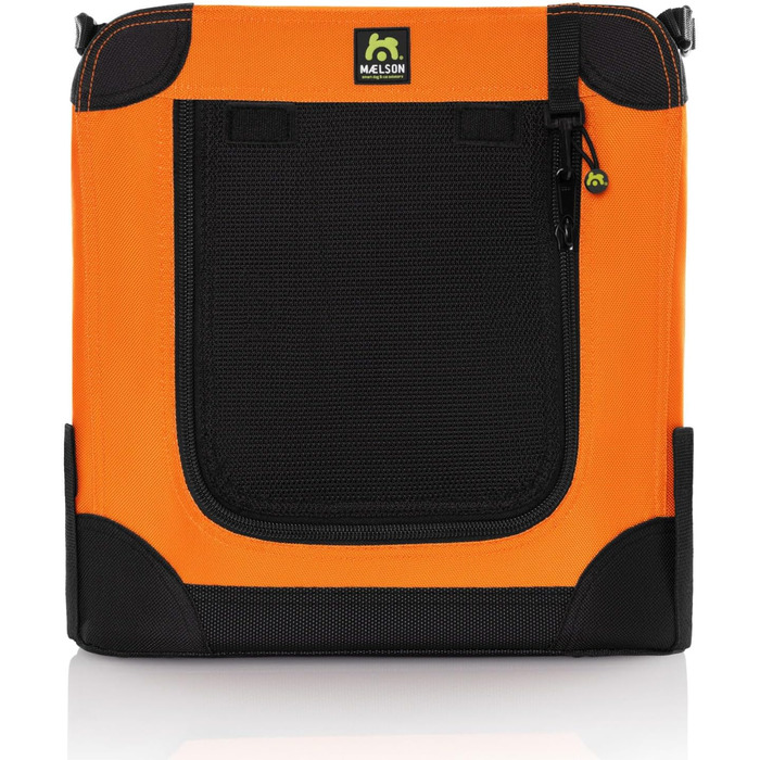 Maelson Soft Kennel Neon-Orange: М'яка переноска для собак, 62 см, Neon-Orange