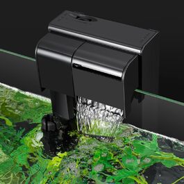 Фільтр для акваріума SOUSLOW 5W, 450 л/год, для акваріумів 10-100 літрів, з регулюванням потоку води та аерацією