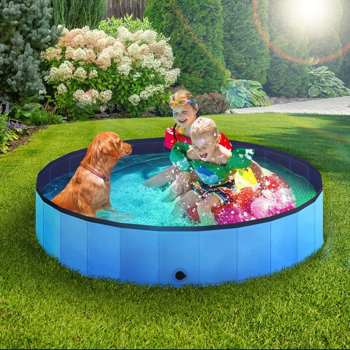 Складальний садовий басейн для собак, тварин та дітей 100*30 см