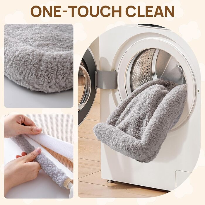 Кішка лежанка на вікно MEWOOFUN - 54x30 см, 2 шт., до 18 кг, сірий колір