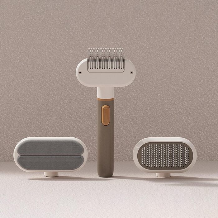 Щітка для грумінгу собак та котів - видалення шерсті. Підходить для короткої та довгої шерсті, для дому та офісу