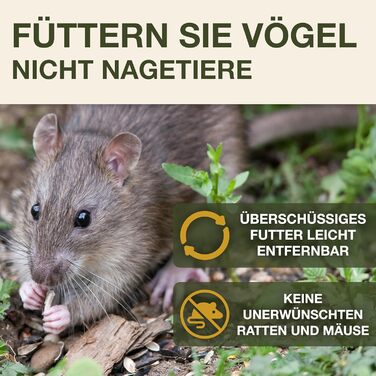Підвісна годівниця для птахів SWISSINNO Lucerne SMART, тримач для 7 кульок, з піддоном, захист від щурів, світло-блакитна