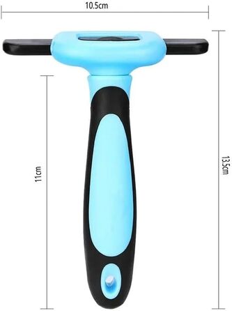 Щітка для собак, професійна для догляду за шерстю, інструмент для грумінгу, синій колір, 7 см