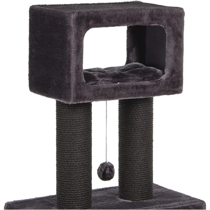 Дряпка-кігтеточка CanadianCat Columbia для котів, 60x36x110 см, антрацит