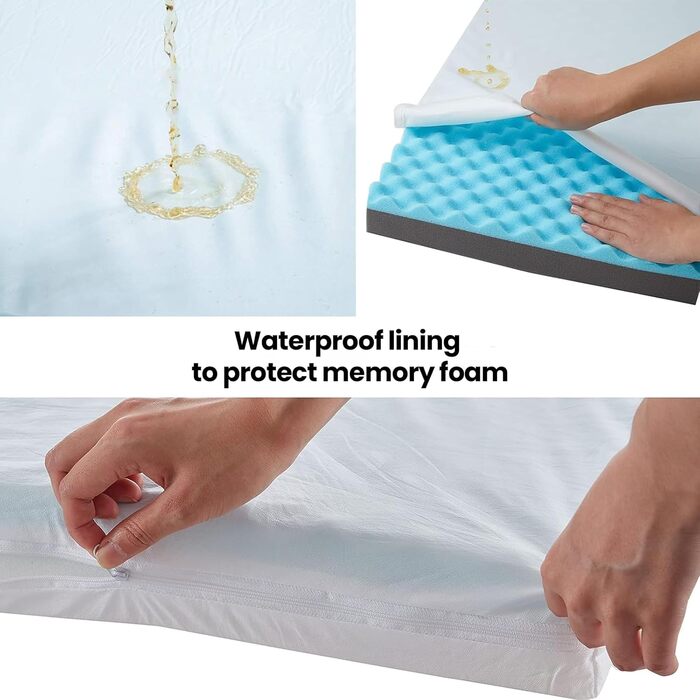 Ортопедичне ліжко для собак з memory foam, літо-ліжко для великих собак, миється, з штучним хутром, водонепроникне, XXXL (127 см), бестселер: м'який плюш XXX-Large: 50' x 34' x 4'