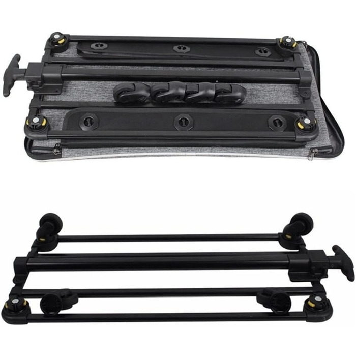 Транспортна переноска для тварин Samnuerly: складана переноска для собак та котів середніх та маленьких порід, з колесами та регульованою ручкою