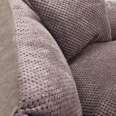 4L Textil Teo: М'яке ліжко для собак, корзина для собак середнього розміру, знімний та пральний чохол (100x80 см, Коричневий)