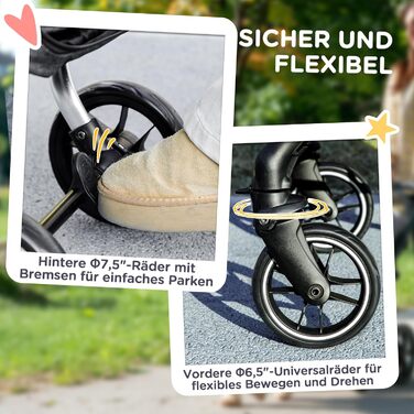 Візок для собак PawHut - легкий, складаний, з алюмінію, сірий. Для собак та котів, з подушкою, сіткою, дверима та кошиком для зберігання