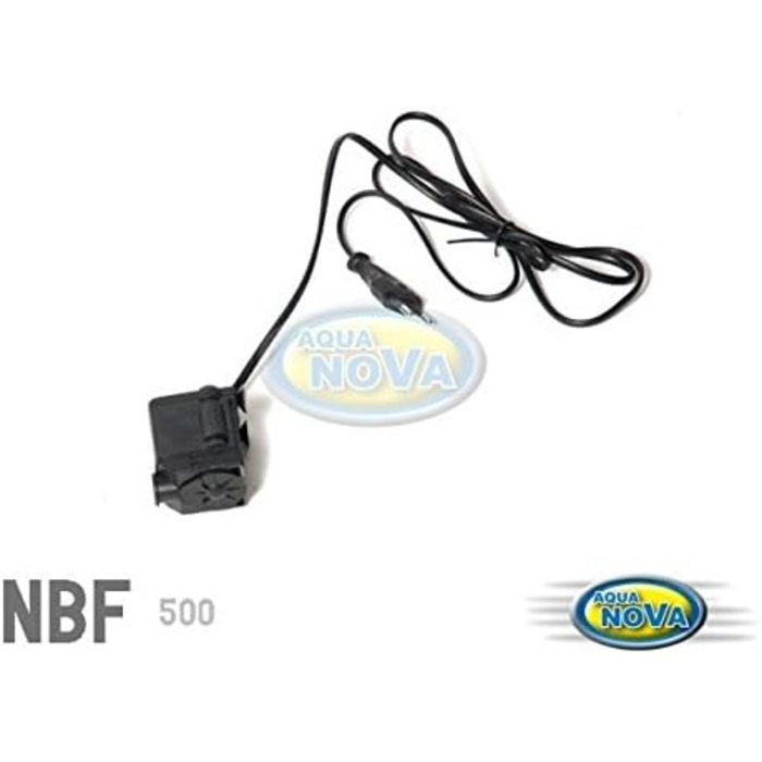 Внутрішній фільтр Aquanova NBF 500 для акваріумів 50-100 л