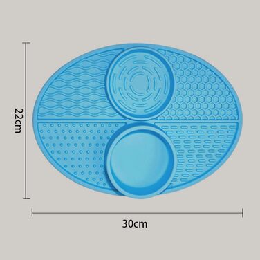 Килимок для повільного годування домашніх тварин Greabuy: для собак, котів, силікон, покращує травлення, зелений