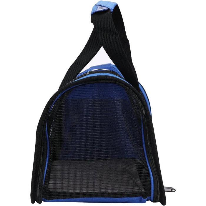 Транспортна сумка для тварин ITODA: переноска для собак та котів, водонепроникна, 43 x 27 x 26 см, блакитна