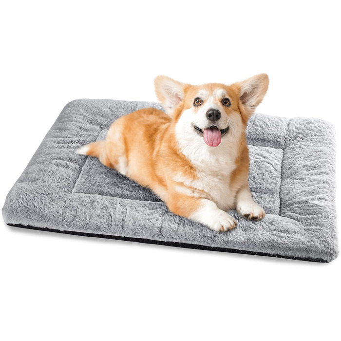 Килимок для собак Baodan, 75x50 см, сірий, для маленьких та середніх порід, з антиковзною основою