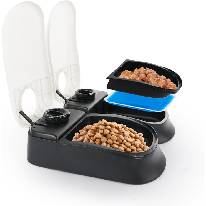 Автомат для котячого корму PAWISE: програмований диспенсер для вологого корму з таймером, безпечний та зручний