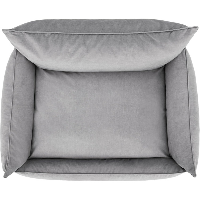 Ліжко для собак, лежанка для тварин, килимок для собак, ліжко-кімнат, матрац для собак, диван для тварин, матрац, XXXL - 132 x 106 см, графіт, екологічний розмір: XXXL - 132 x 106 см