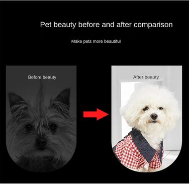 Ножиці для грумінгу собак та котів, 7.5 дюймів, професійні, з нержавіючої сталі JP 440C, ергономічні ручки з алюмінію (рожевий+сірий, 25° нахил)