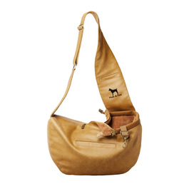 Сумочка для собак Noah & Paw до 5 кг, з регульованим ремінцем та м'яким хутром, 3 ступені безпеки, веганська шкіра