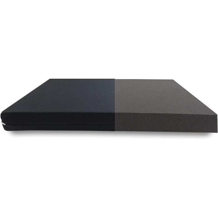 Ліжко для собак Dibapur Doggy - зручна лежанка для великих та маленьких собак та котів, розмір M (75x50x8 см)