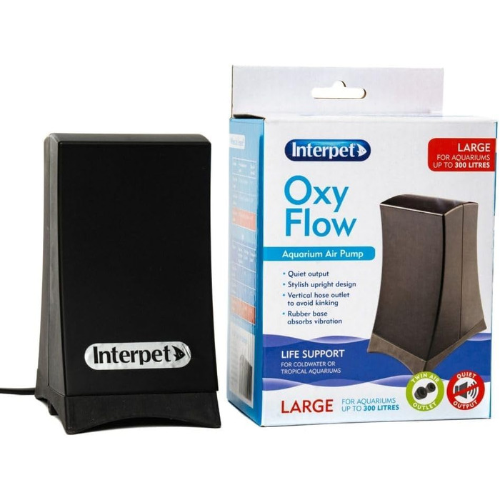 Повітряний насос Interpet Oxy Flow (L) для акваріумів