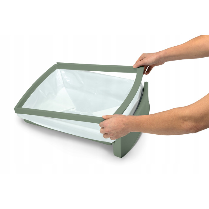 Лоток-туалет для котів ZUMA SECOND LIFE ECO, синій, італійська преміум-якість