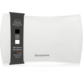 Підставка під посуд KaraLuna Premium Silikon, 60x40 см, прозора, вигнута