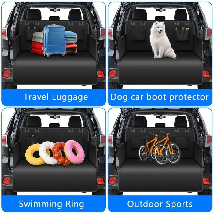 Захист для багажника автомобіля Ford Tourneo Courier 2024-2025: килимок для собак, водовідштовхуючий, стійкий до подряпин