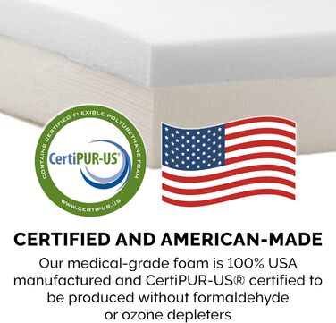 Ліжко для собак Furhaven великого розміру з ортопедичним матрацом, стиль дивана, знімний чохол, велике (135 x 102 x 24 см, блакитно-горіховий)