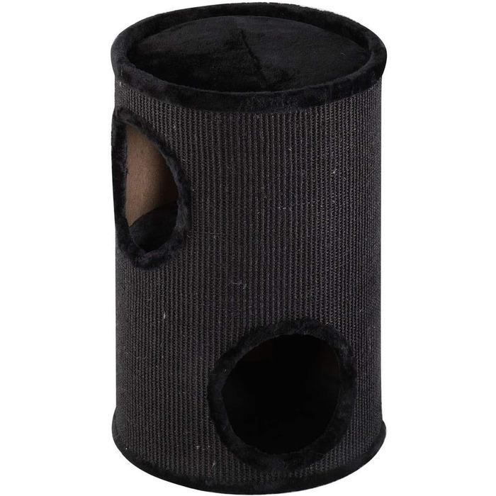 Кігтеточка Europet Bernina Trend Everlast Tower чорного кольору, 37 x 37 x 56 см