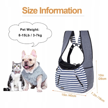 Сумка-переноска NATUYA для собак та котів: регульована дорожня сумка для малих тварин