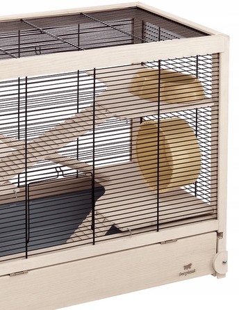 Дерев'яна клітка для гризунів FERPLAST HAMSTERVILLE, 60x34x49 см
