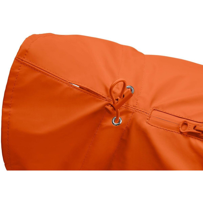 Дощовик для собак Hunter Milford, оранжевий, розмір 50: ергономічний, регульований, для нашийника, легко миється