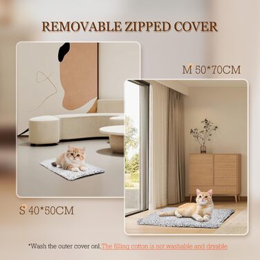 Самогріюча ковдра для котів та собак Nobleza, 50 x 70 см