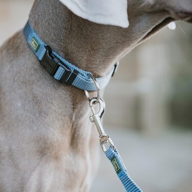 Нашийник для собак Hunter Vario Plus, сірий, M-L/2.0, надійна застібка, комфортний