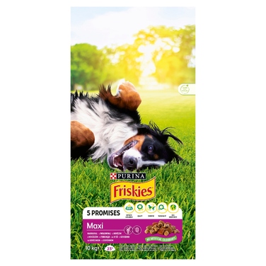 Корм для цуценят Friskies Junior з куркою, молоком та овочами, 15 кг