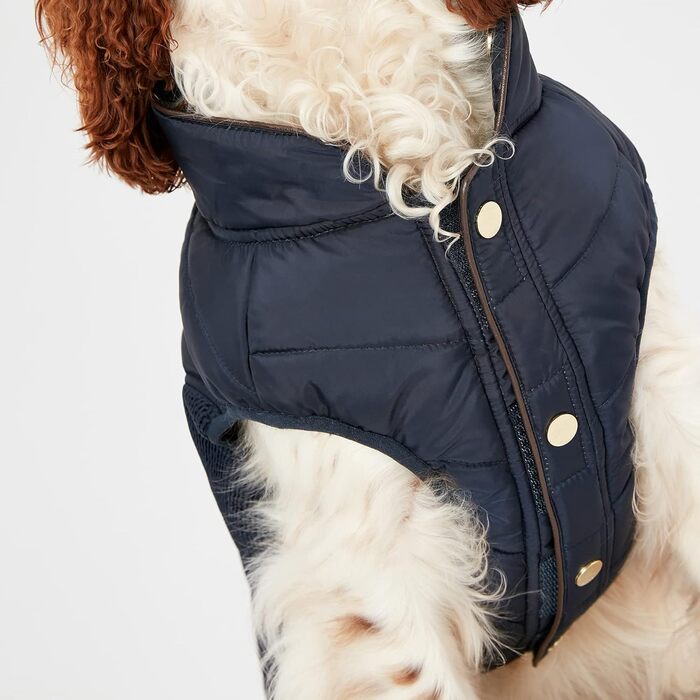 Розкішний теплий накид для собак Rosewood Joules Cherington, розмір M, темно-синій