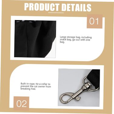 Транспортувальна сумка для собак та котів LIOOBO – переноска для тварин з поліестеру, легка, з отвором для голови, для прогулянок та до ветеринара