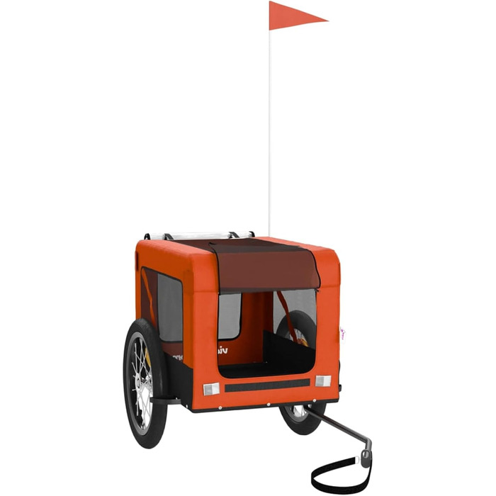 Трансформер для собак та котів Oxford, 63x123x66 см, чорний, модель 93916