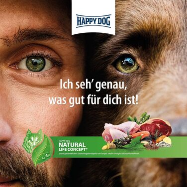 Сухий корм для дорослих собак Happy Dog NaturCroq Grainfree (беззерновий), 15 кг