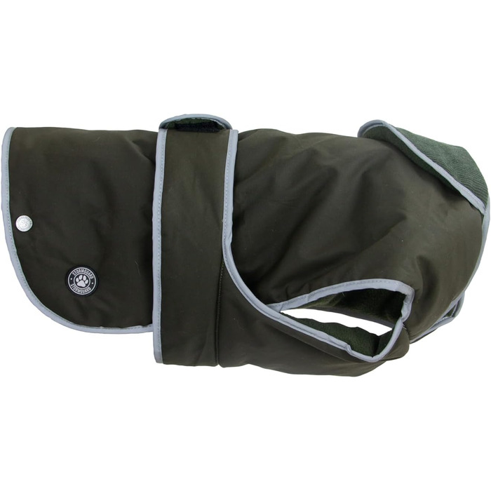 Пуловер для собак Ancol Klassischer Zopfmuster, теракотовий, розмір M, з отвором для шлейки, з петлями на ніжках, з ролетним вигином горловини