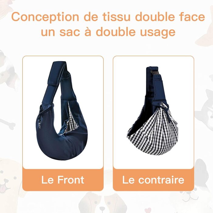 Сумка-переноска для собак на плечі, до 7,5 кг, для прогулянок, подорожей, транспортування