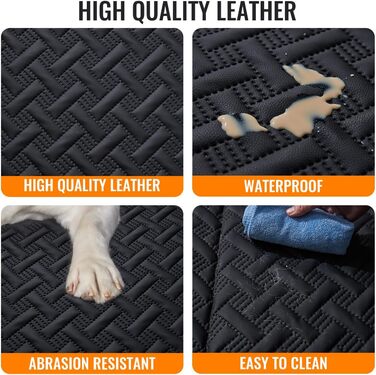 Подовжувач заднього сидіння для собак у вантажівки: LKW, F150, RAM1500, Silverado. Захисний чохол, гамак для собак. Міцний, для вантажних автомобілів