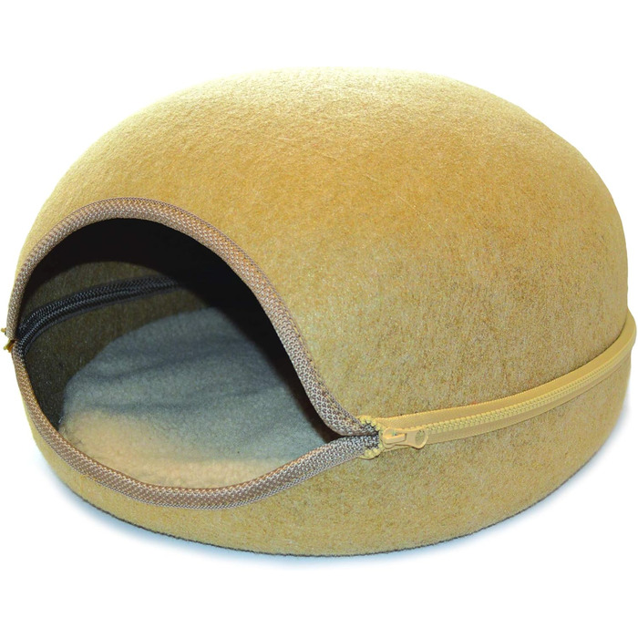 Лежак для котів Happypet Oslo Pod, пісочний, преміум