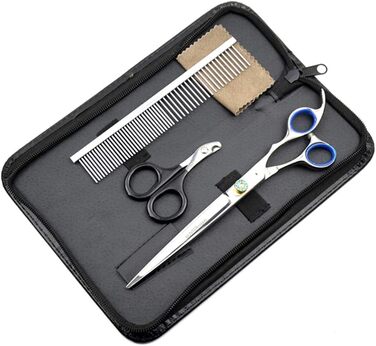 Професійні ножиці для грумінгу тварин JP 440C з нержавіючої сталі, регульовані, з антиковзким покриттям, 8 дюймів