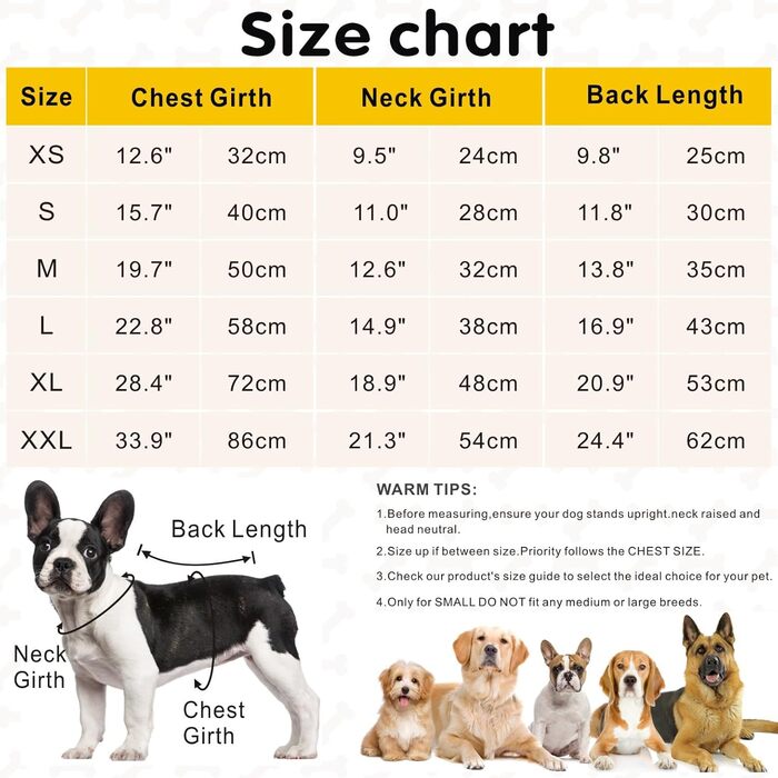 Теплий зимовий одяг для собак Mosucoirl: водонепроникний, світловідбиваючий, для малих, середніх та великих собак, жовтий L