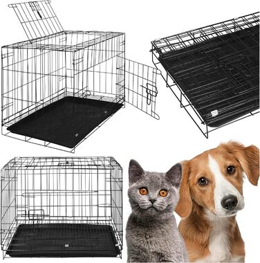 Клітка для гризунів SPRINGOS з двома дверцятами, 60 x 50 x 42 см