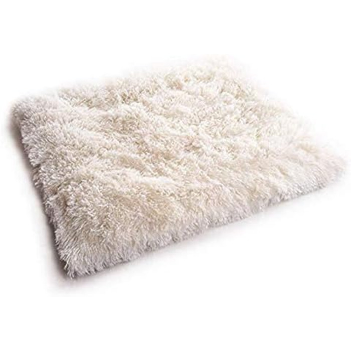 М'яке ліжко для котів та собак, самонагріваюче, 2-в-1, плюшевий коврик, для дому, канарійного кольору